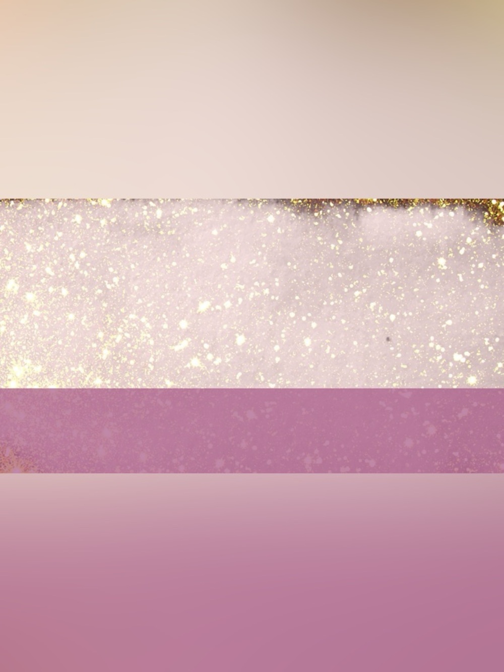 Glitter Pink Striped Decorative Canvas